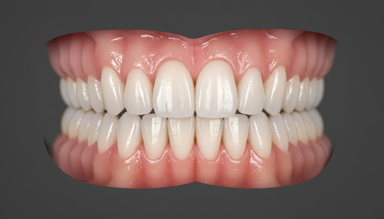 Full-Arch All-on-X Restoration — after