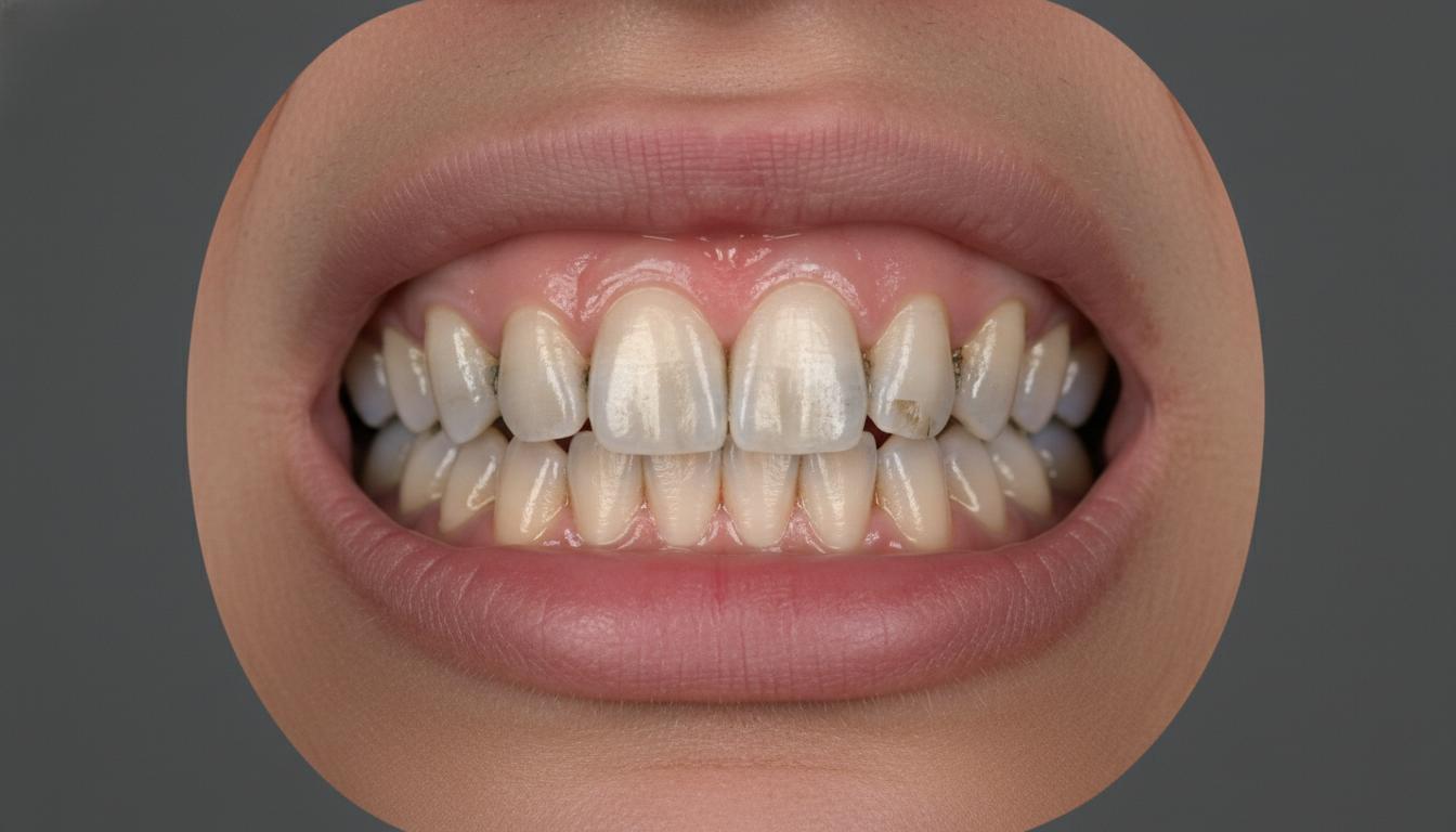 Veneer Smile Makeover — before